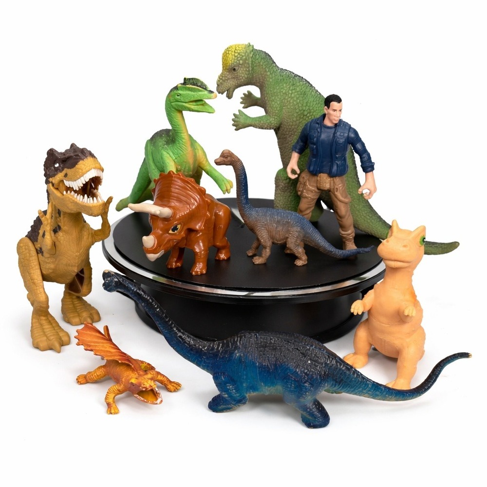 Chap Mei Dinosaur Action Figure Lot T Rex Human Figure Animals Jurassic Toys